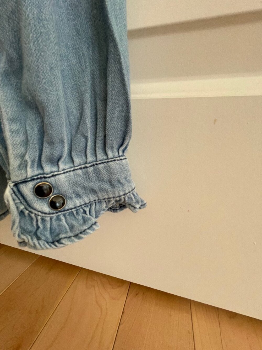 ba&sh Denim Blouse - Picture 5 of 8